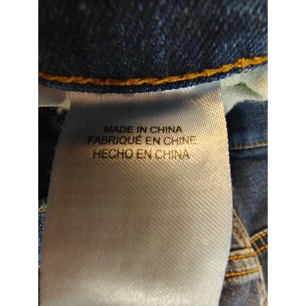 Lucky Brand 121 Slim Straight Mens Jeans 29x32 Dark Wash Blue Denim Stretch